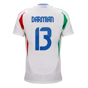 Italien Matteo Darmian #13 Replika Udebanetrøje EM 2024 Kortærmet